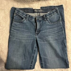 Wrangler Women's Classic Blue Boyfriend Jeans